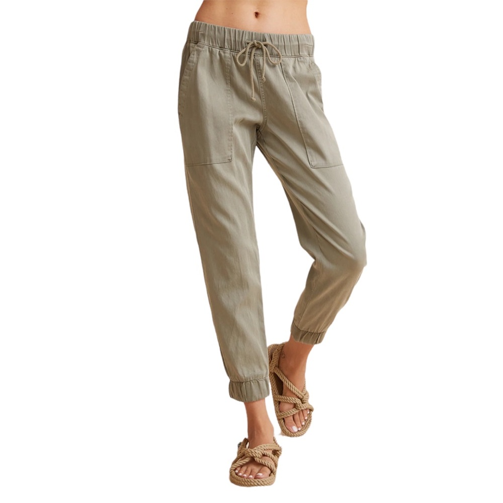 Bella Dahl Tencel Pocket Jogger - Soft Army / Oasis Green